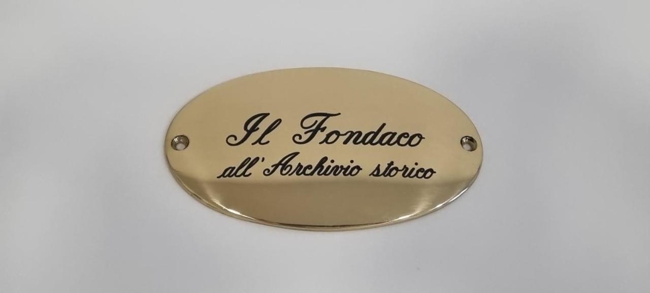 Il Fondaco All'Archivio Storico Nápoles Exterior foto